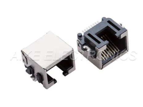 RJ45 female 8P8C with shell