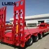 LUEN low bed semi trailer truck hot car trailer hauler for sale 