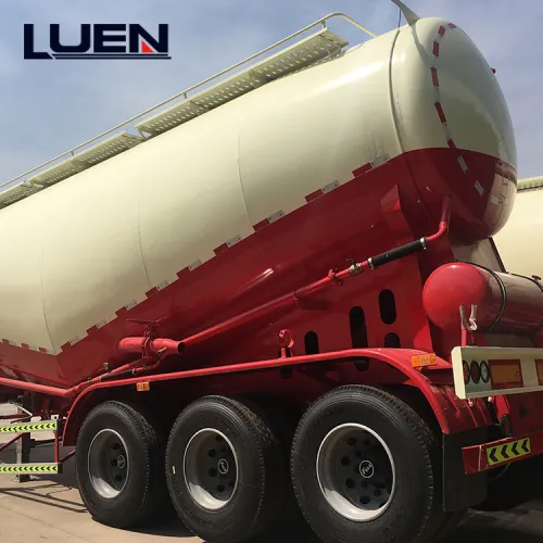 LUEN Hot Sales Bulk Cement Tank Trailer for transport 