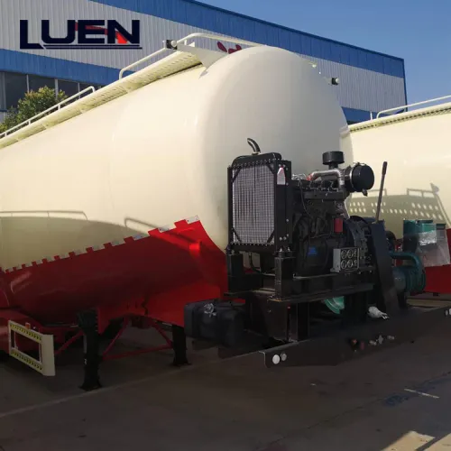 LUEN Hot Sale New Design Bulk Powder Cement Truck Trailers 
