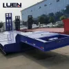 LUEN Customer Customized Color Fuwa 3 Axles Low Bed Trailer Truck 