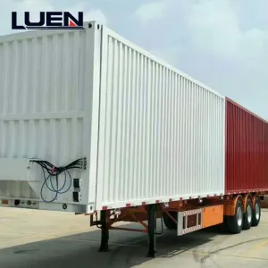 LUEN trailer manufacturing 3 Axle Truck Tractor Towing Cargo Side trucks and trailers for sale