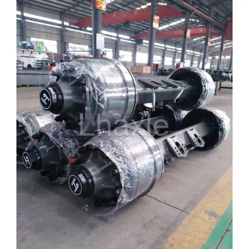 American type trailer axles and parts used in trailer truck