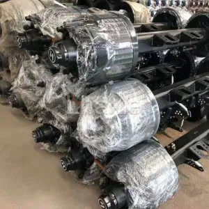 American type outboard axles used in semi trailer and truck