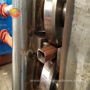 Máquina de fabricación de tubos cuadrados de acero