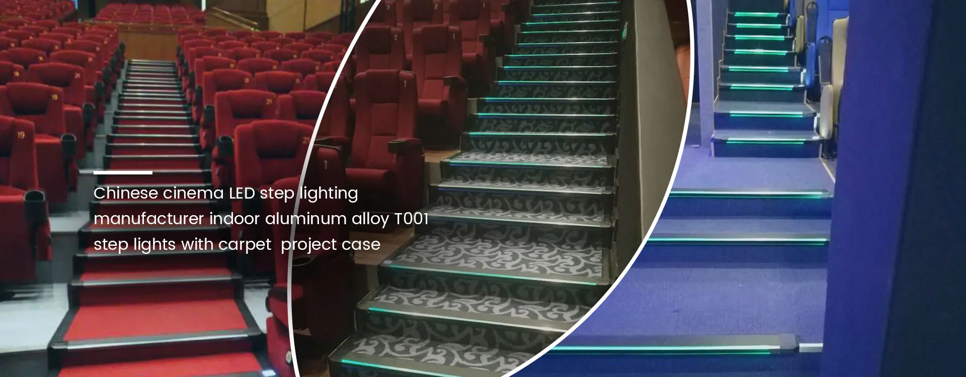 Cinema LED Step Lighting Manufacturer