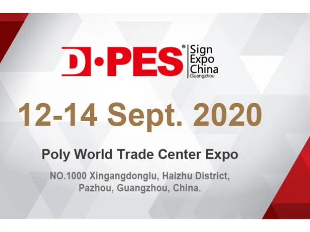 Guangzhou Dpes sign expo will be held 12-14 Sept. 2020, Welcome visit XQL booth at HALL 2 B01