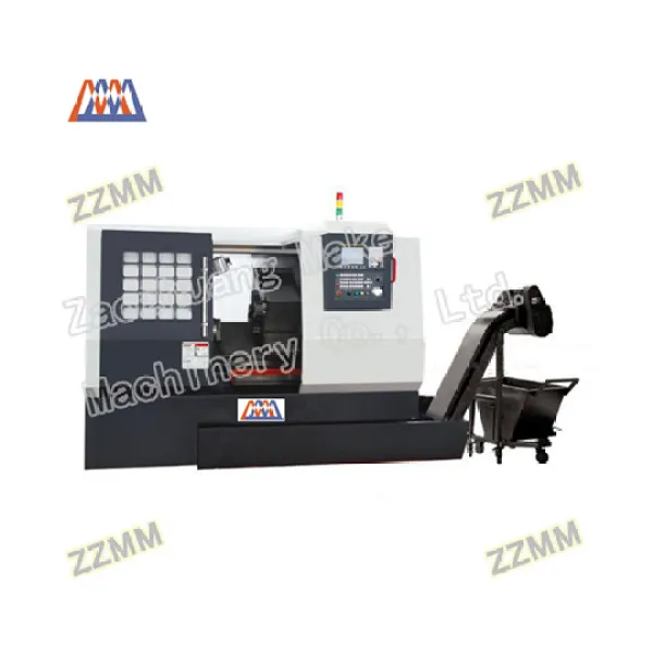 TC4508 Linear Guideway CNC Lathe with Inclined Bed Type