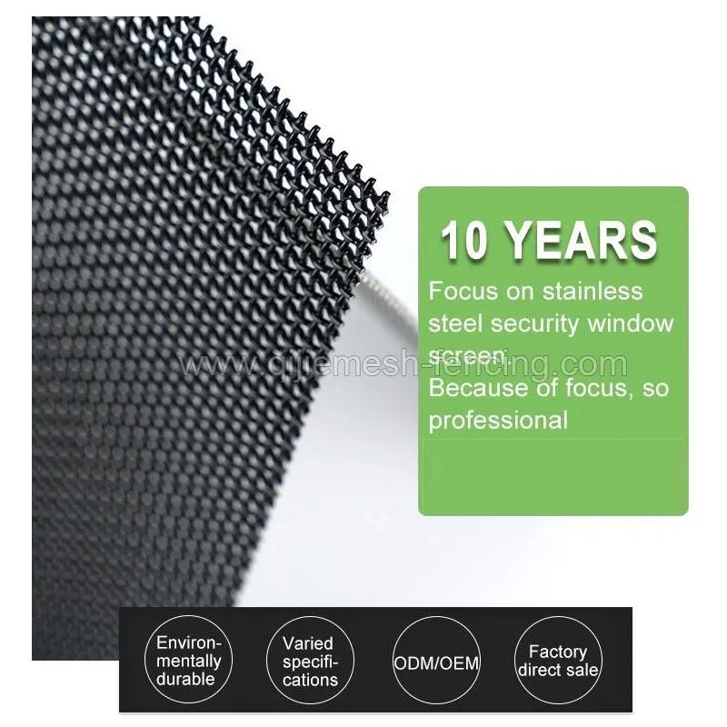 stainless steel security weave windows doors fly insect mesh screens