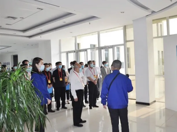 Plant Inspection of Cui Qingchao, director of the NPC Standing Committee