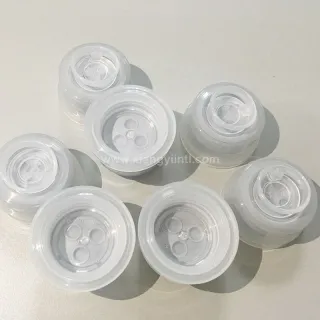 13 mm vial rubber stopper (100 pieces) self-healing injection port solid seal, steam sterilizable and reusable