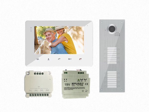 2 Wired Bus video intercom system