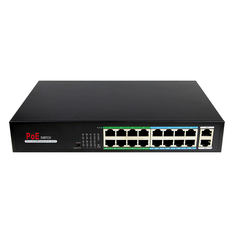 16 Port POE Switch, more than 10years manufacture factory, CE FCC UL ...