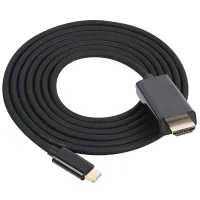 UC0603 USB-C to HDMI ABS Plastic Black
