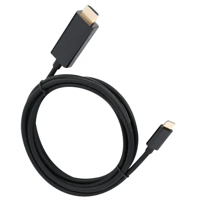 UC0603 USB-C zu HDMI ABS Kunststoff Schwarz
