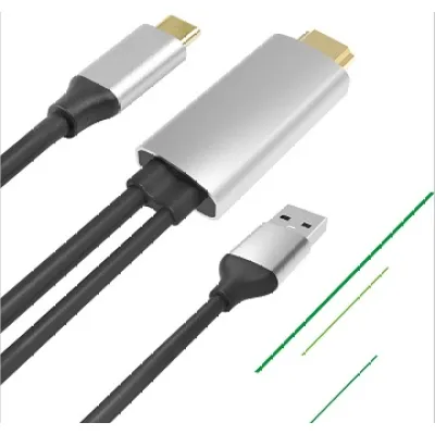 UC0601 USB-C to HDMI + USB2.0 charging