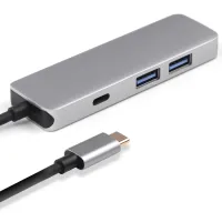 UC0102 4 Anschlüsse USB-C Hub