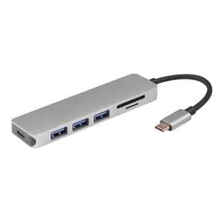 UC0103 6 Anschlüsse USB-C Hub