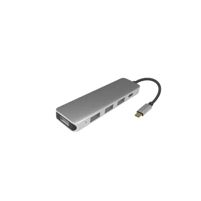 UC0108 5 Anschlüsse USB-C Hub