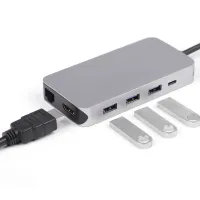UC0202 9 Ports USB-C Hub