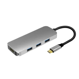 UC0404 6 Ports USB-C Hub
