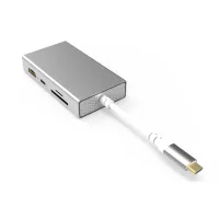 UC1602 8 Ports USB-C Hub Dual Display HDMI + VGA