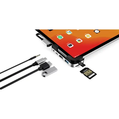 UC3001  6 Ports USB-C Hub for iPad Pro
