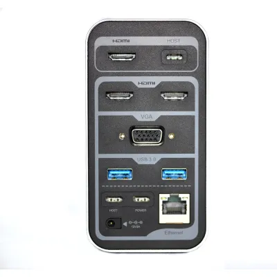 Station d'accueil USB-C UC2401 avec 4 écrans  ( HDMI + HDMI + HDMI + VGA )
