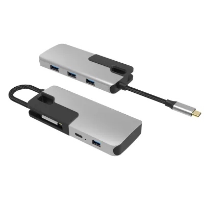UC1708 Hub USB-C 5 ports pliable