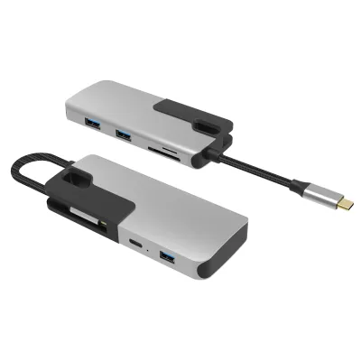 UC1709 Hub USB-C 6 ports pliable