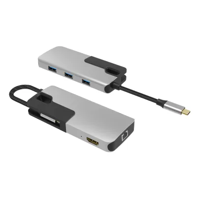 UC1710  5 Ports USB-C Hub Foldable