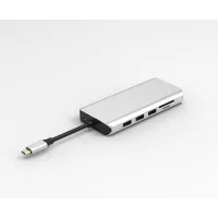 Hub USB-C 12 ports UC0215  Dual HDMI