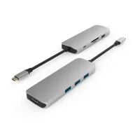 UC0409  8 Ports Dual HDMI USB-C Hub