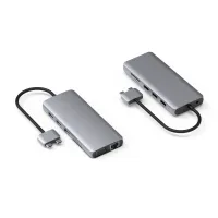UC3301A  12 Ports Dual USB-C Hub MST  for MacBook only and Triple Display HDMI + HDMI + VGA