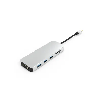 UC3401 USB-C-Hub mit 10 Anschlüssen