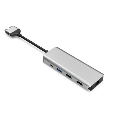 UC0306 9 Anschlüsse Dual-USB-C-In-Hub, unterstützt MacOS MST