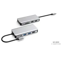 UC0223 11 Ports USB-C Hub, support SST