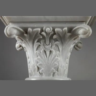 Customized Marble Stone Pedestal and Pillar for Statues