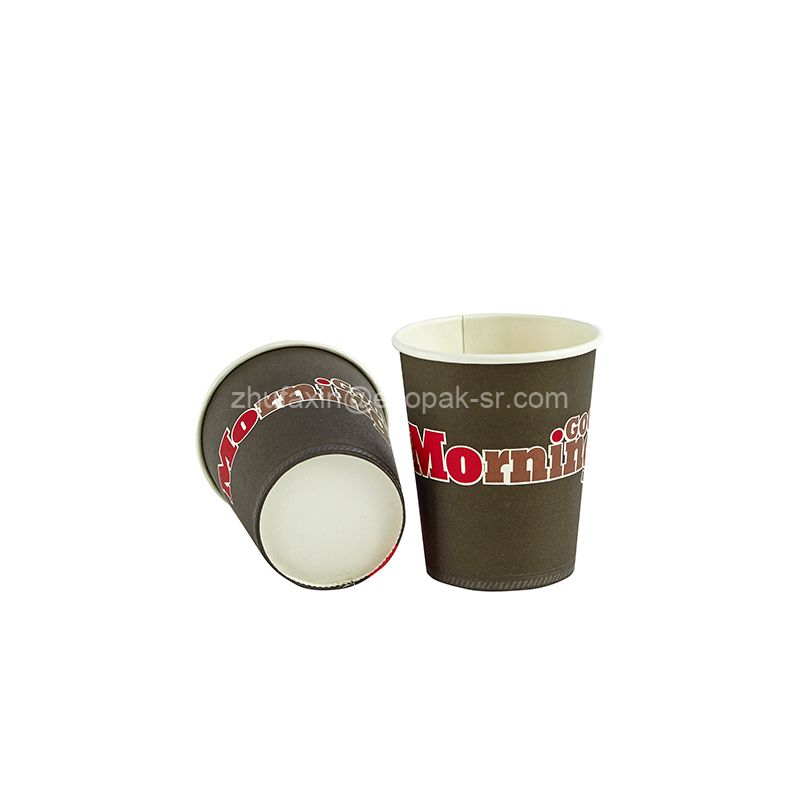 Disposable Double Wall Hot Tea Coffee Paper Cup with Lid