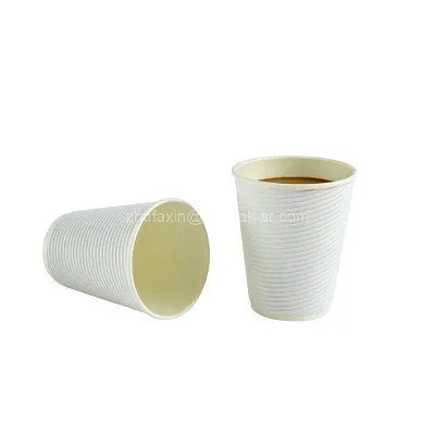 Takeaway Disposable Paper Cup for Hot Beverage / Coffee/ Tea with Lid