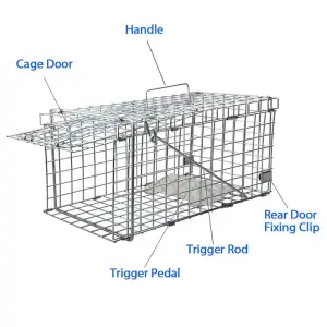 Piège à cage pliable