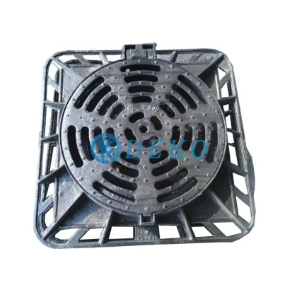 square round grating D400 850x850mm,CO DIA600, height 100mm