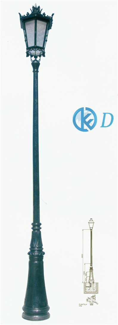 عمود الإنارة الكلاسيكي DK 03