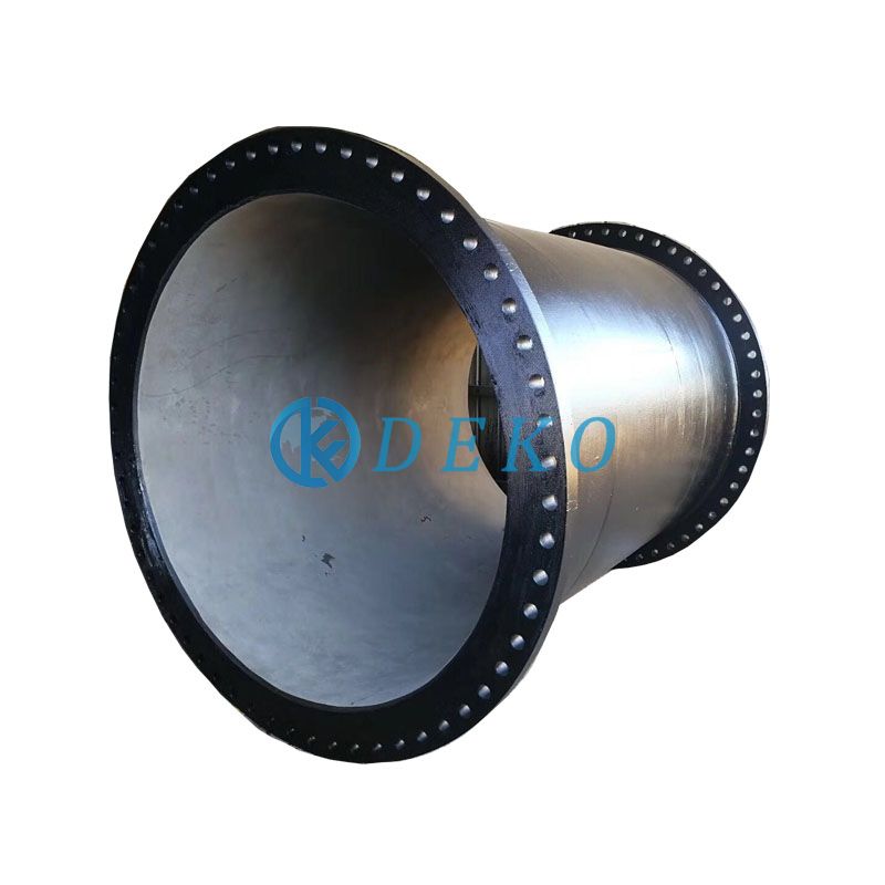 Double flange pipe 