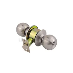 Cylindircal knob lockset C5560SS-BK