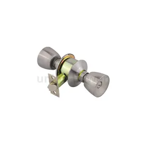 Cylindircal knob lockset C5565SS-BK