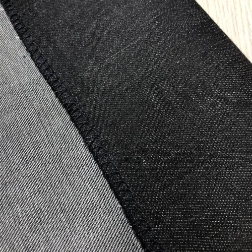 Jeans preto de alta elasticidade de 10,5 onças