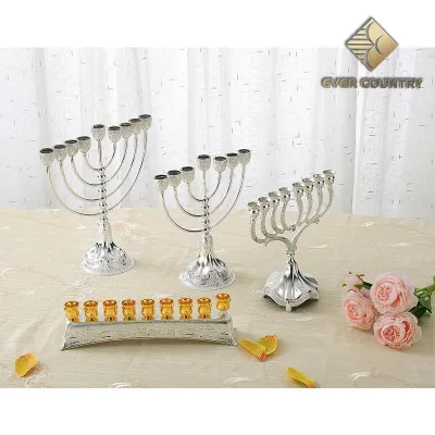 Israelische Kerzenhalter
