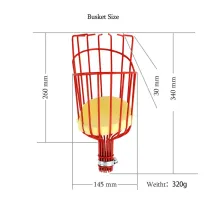 Telescopic Fruit Catcher Cutter Safe Basket Bag with 3m Handle Easy Grip  Fruit Picker - China Fruit Picker and Fruit Catcher price