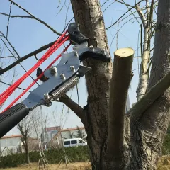 Китайская телескопическая секатор для деревьев с пилой